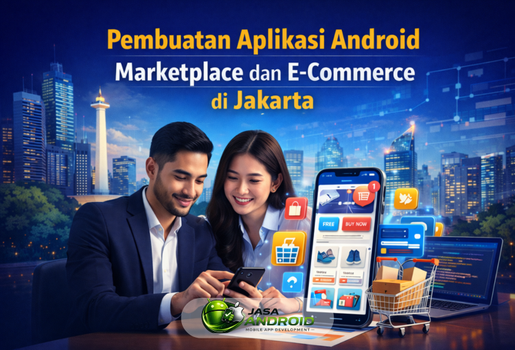 Pembuatan Aplikasi Android Marketplace dan E-Commerce di Jakarta